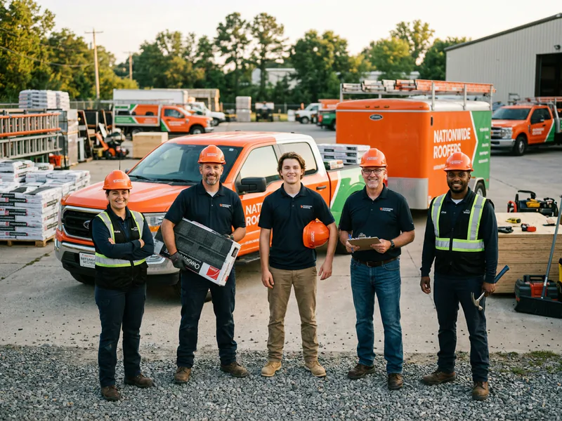 Natiowide Roofers - roof installation in Coopersburg near me